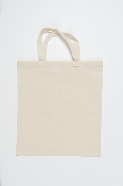 Baumwolltasche kurze Henkel